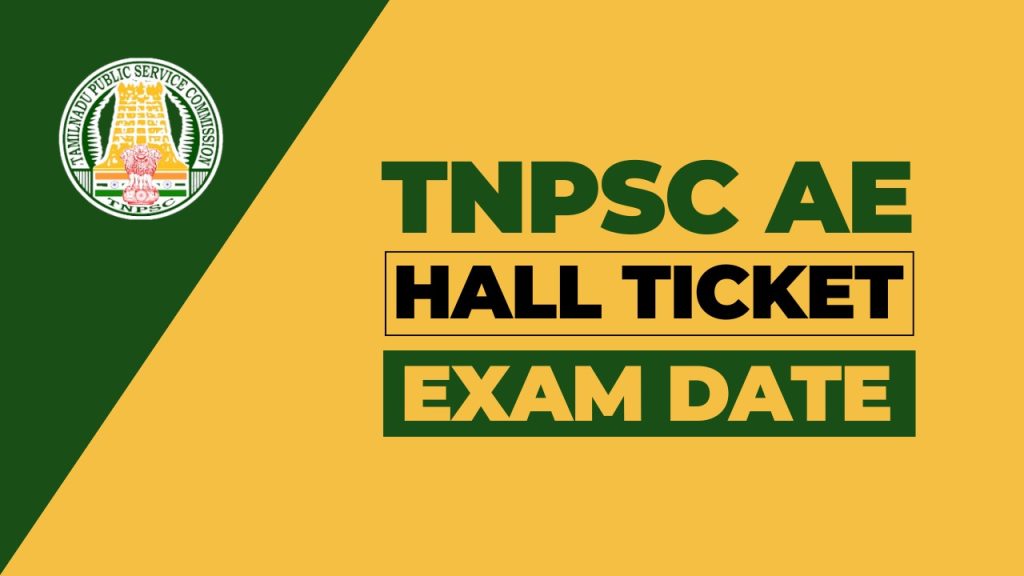 tnpsc ae hall ticket